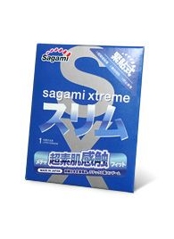 Презерватив Sagami Xtreme FEEL FIT 3D - 1 шт. - Sagami - купить с доставкой в Иваново