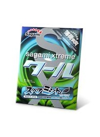 Презерватив Sagami Xtreme Mint с ароматом мяты - 1 шт. - Sagami - купить с доставкой в Иваново Презерватив Sagami Xtreme Mint с ароматом мяты - 1 шт. - Sagami - купить с доставкой в Иваново