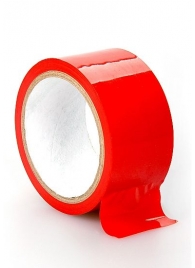 Красная лента для связывания Bondage Tape Red - Shots Media BV - купить с доставкой в Иваново