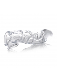 Прозрачная насадка для увеличения члена 2 Inch Clear Extender Sleeve - XR Brands - в Иваново купить с доставкой