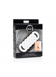 Комплект из 6 прозрачных эрекционных колец Ring Master Custom Ball Stretcher Kit - XR Brands - в Иваново купить с доставкой