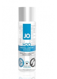 Охлаждающий лубрикант на водной основе JO Personal Lubricant H2O COOLING - 60 мл. - System JO - купить с доставкой в Иваново