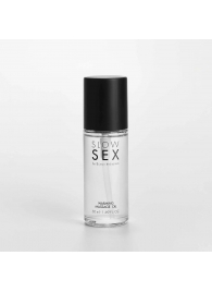 Съедобное cогревающее массажное масло Slow Sex - 50 мл. - Bijoux Indiscrets - купить с доставкой в Иваново