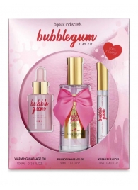 Набор средств для массажа и ласк Bubblegum Play Kit - Bijoux Indiscrets - купить с доставкой в Иваново
