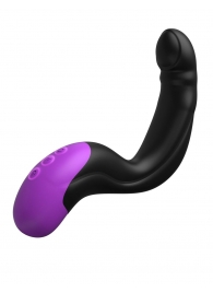 Черно-фиолетовый вибромассажёр простаты Hyper-Pulse P-Spot Massager - Pipedream - в Иваново купить с доставкой