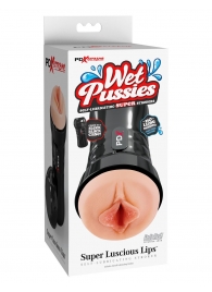 Мастурбатор-вагина в колбе Super Luscious Lips - Pipedream - в Иваново купить с доставкой