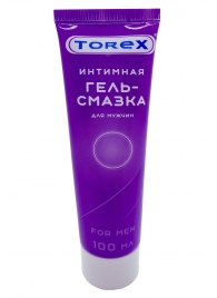 Гель-смазка на водной основе For Men - 100 мл. - Torex - купить с доставкой в Иваново