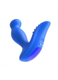 Синий вибромассажер простаты 3,5’’ P-spot Massager - 12,5 см. - Erokay - в Иваново купить с доставкой