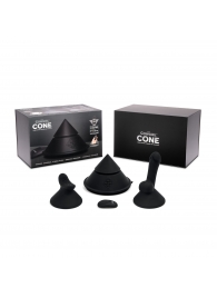 Конусный вибромассажер Cowgirl Cone с 2 насадками - CowGirl - купить с доставкой в Иваново