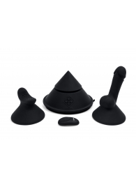 Конусный вибромассажер Cowgirl Cone с 2 насадками - CowGirl - купить с доставкой в Иваново