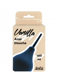 Черный анальный душ Anal Douche M - Lola Games - купить с доставкой в Иваново