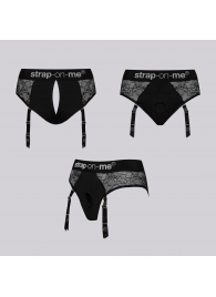 Трусики для фиксации насадок Strap-on-me Harness Lingerie Diva XS - Strap-on-me - купить с доставкой в Иваново
