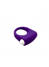 Фиолетовое эрекционное кольцо Puggle Vibrating Ring with Bullet - Adrien Lastic - в Иваново купить с доставкой