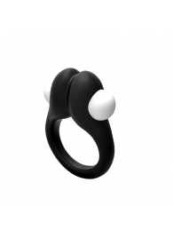 Черное эрекционное кольцо Zippy Vibrating Ring With Bullet - Adrien Lastic - в Иваново купить с доставкой