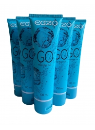 Набор из 5 пролонгирующих лубрикантов на водной основе Egzo Go (по 100 мл.) - EGZO - купить с доставкой в Иваново