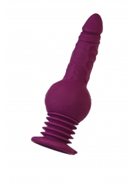 Фиолетовая мини-машина для секса Striker с пультом ДУ - 23,5 см. - ToyFa - купить с доставкой в Иваново Фиолетовая мини-машина для секса Striker с пультом ДУ - 23,5 см. - ToyFa - купить с доставкой в Иваново