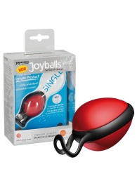 Красный вагинальный шарик со смещенным центром тяжести Joyballs Secret - Joy Division