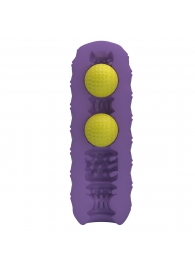 Фиолетовый мастурбатор Venus-X Twin balls - Baile - в Иваново купить с доставкой
