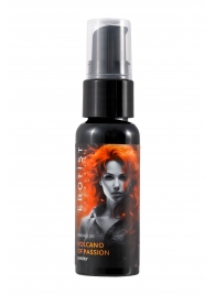 Гель с эффектом вибрации Volcano Of Passion со вкусом вишни - 25 мл. - Erotist Lubricants - купить с доставкой в Иваново