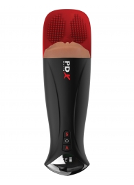 Мастурбатор-вагина в колбе с вибрацией Fuck-O-Matic Pro XL - Pipedream - в Иваново купить с доставкой