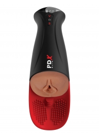 Мастурбатор-вагина в колбе с вибрацией Fuck-O-Matic Pro XL - Pipedream - в Иваново купить с доставкой