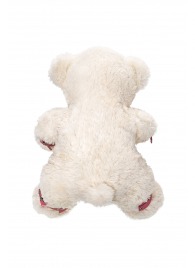 Бондажный набор: белый мишка с розовыми оковами и наручниками - Pecado - купить с доставкой в Иваново