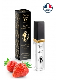 Стимулирующий блеск для губ со вкусом клубники - 7 мл. - Plaisir Secret - купить с доставкой в Иваново Стимулирующий блеск для губ со вкусом клубники - 7 мл. - Plaisir Secret - купить с доставкой в Иваново