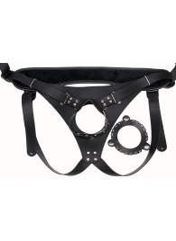 Пояс Hard Brutal для больших насадок - LOVETOY (А-Полимер) - купить с доставкой в Иваново