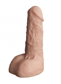 Телесный фаллоудлинитель с мошонкой Cock Next - 17 см. - LOVETOY (А-Полимер) - в Иваново купить с доставкой