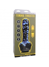 Черно-синяя мини-машина на присоске Tendril Thruster - 21,6 см. - Doc Johnson - купить с доставкой в Иваново