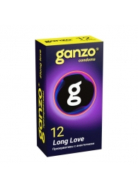 Презервативы с анестетиком для продления удовольствия Ganzo Long Love - 12 шт. - Ganzo - купить с доставкой в Иваново