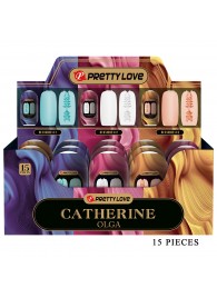 Набор из 15 мастурбаторов Catherine Olga - Baile - в Иваново купить с доставкой