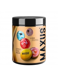 Точечные презервативы MAXUS 2000 Amazing Dots с железным кейсом - 15 шт. - Maxus - купить с доставкой в Иваново