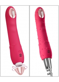 Малиновая насадка на душ с вибрацией Showers to orgasm - 20,1 см. - Orion - купить с доставкой в Иваново Малиновая насадка на душ с вибрацией Showers to orgasm - 20,1 см. - Orion - купить с доставкой в Иваново