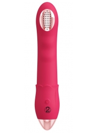 Малиновая насадка на душ с вибрацией Showers to orgasm - 20,1 см. - Orion - купить с доставкой в Иваново Малиновая насадка на душ с вибрацией Showers to orgasm - 20,1 см. - Orion - купить с доставкой в Иваново