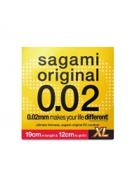 Презерватив увеличенного размера Sagami Original 0.02 XL-size - 1 шт. - Sagami - купить с доставкой в Иваново Презерватив увеличенного размера Sagami Original 0.02 XL-size - 1 шт. - Sagami - купить с доставкой в Иваново