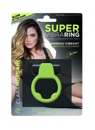 Люминесцентное эрекционное виброкольцо Super - Clara Morgane - в Иваново купить с доставкой