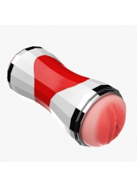 Двусторонний мастурбатор в колбе Power Grip Cup - вагина и ротик - Boys of Toys - в Иваново купить с доставкой