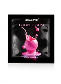 Саше съедобной оральной смазки OraLove с ароматом бабл-гам - 3 гр. - Биоритм - купить с доставкой в Иваново
