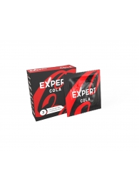 Презервативы с ароматом колы Expert Cola - 3 шт. - Expert - купить с доставкой в Иваново
