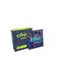 Светящиеся в темноте презервативы Expert Neon - 3 шт. - Expert - купить с доставкой в Иваново