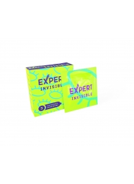 Ультратонкие презервативы Expert Invisible - 3 шт. - Expert - купить с доставкой в Иваново