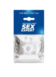 Стимулирующая насадка на пенис с несколькими видами рельефа - Sex Expert - в Иваново купить с доставкой