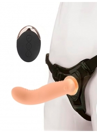 Женский вибрострапон со съемной насадкой и пультом ДУ - Erokay - купить с доставкой в Иваново