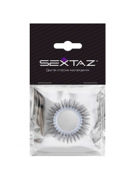 Круглое эрекционное кольцо с «ресничками» - Sextaz - в Иваново купить с доставкой