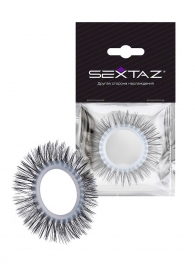 Круглое эрекционное кольцо с длинными «ресничками» - Sextaz - в Иваново купить с доставкой