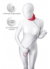 Красный ошейник с подкладкой из меха - ToyFa - купить с доставкой в Иваново
