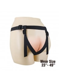 Черные трусики харнесс с платформой Caludio I - Baile - купить с доставкой в Иваново