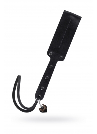 Черный кожаный пэддл - 32 см. - Pecado - купить с доставкой в Иваново