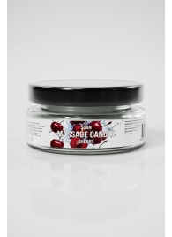 Массажная свеча «Спелая вишня» - 50 мл. - SGAN - купить с доставкой в Иваново